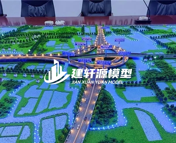 鼓楼高速公路沙盘定制